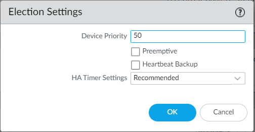 paloalto-ha-election-settings